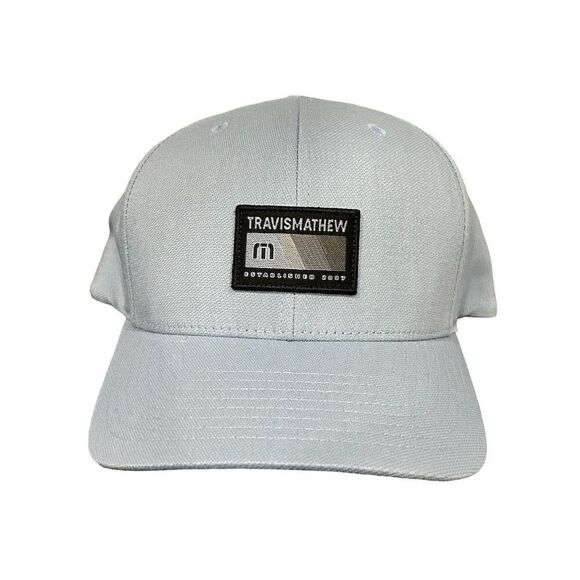 Travis Mathew Adjustable Hat Light Blue Unisex Snapback Casual Cap - Picture 1 of 5